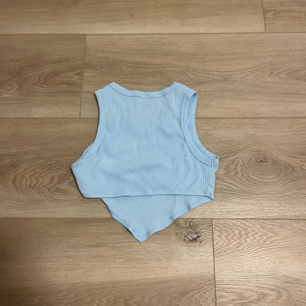 Shein top size 2 light blue.